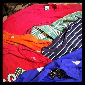 Lot of boys shirts